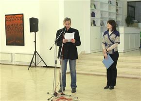 Pogled Od zgoraj. Razstava del članov Društva likovnih umetnikov Prekmurja in Prlekije