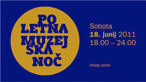 Poletna muzejska noč 2011