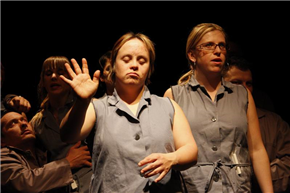 Rodin II, namestitev s performansom