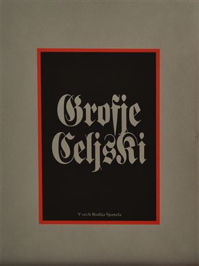 Rudi Španzel - Grafična mapa Grofje Celjski