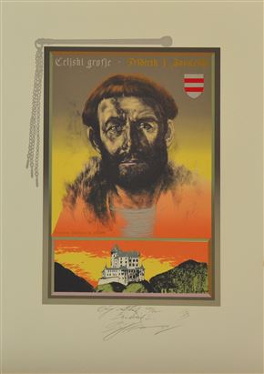 Rudi Španzel - Grafična mapa Grofje Celjski