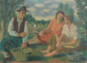 Stane Kregar - Obiranje češenj