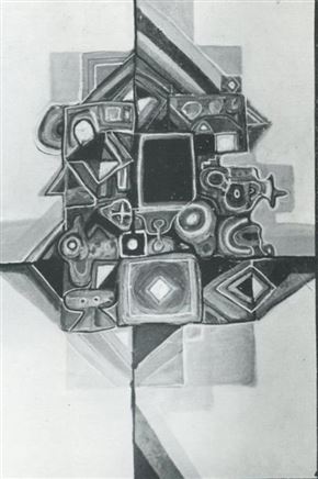 Vinko Tušek. Slike, risbe, grafike in skulpture