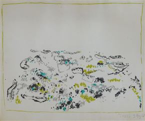Zoran Mušič - Colline piatte