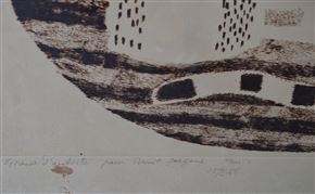 Zoran Mušič - Paysage Siennos